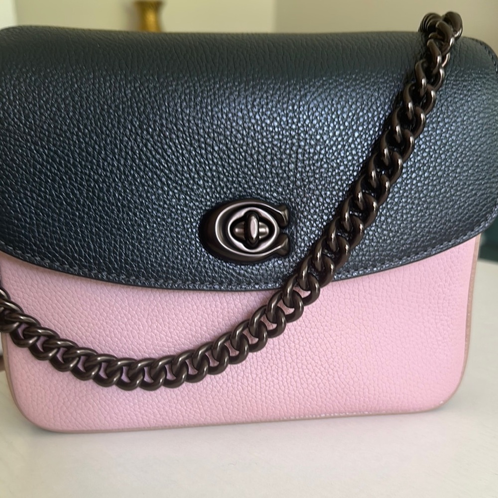 Coach Cassie 19 Pine/Gunmetal Aurora Multi Crossbody Bag